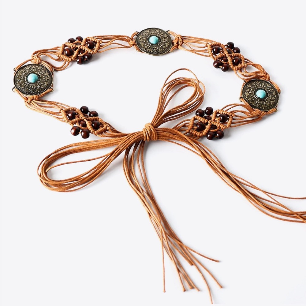 Bohemian Style Braid Belt